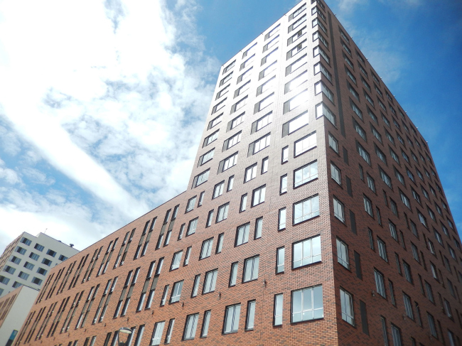 The residential block in "Solnechny" neighborhood  OSAArchitects