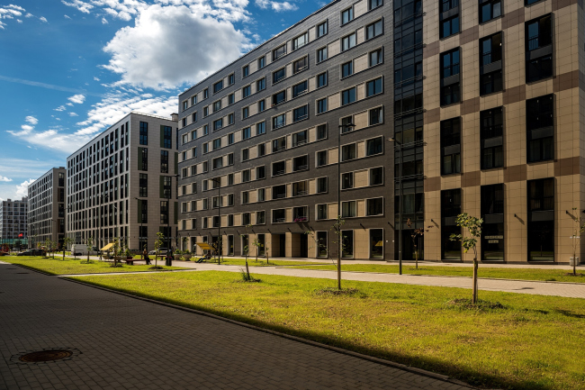 "Tsarskaya Stolitsa" housing complex  Evgeny Gerasimov and Partners