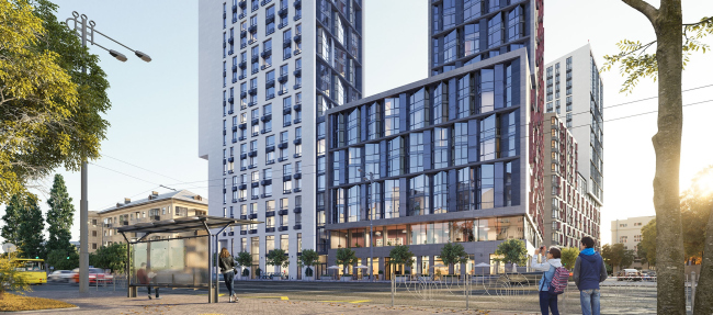 "Time" housing complex � ARCHIMATIKA