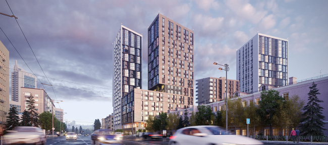 "Time" housing complex � ARCHIMATIKA