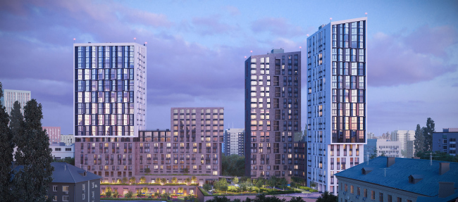 "Time" housing complex � ARCHIMATIKA