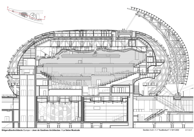 ����� La Seine Musicale � Shigeru Ban Architects