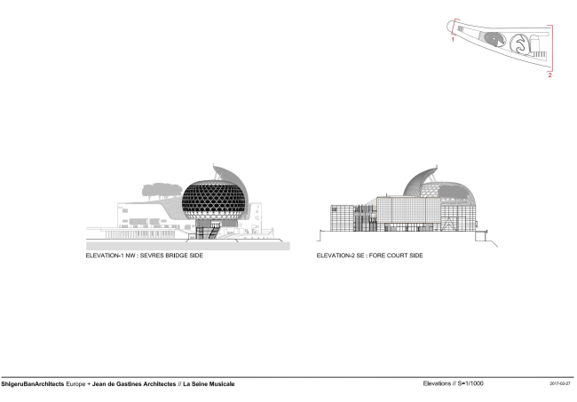 ����� La Seine Musicale � Shigeru Ban Architects