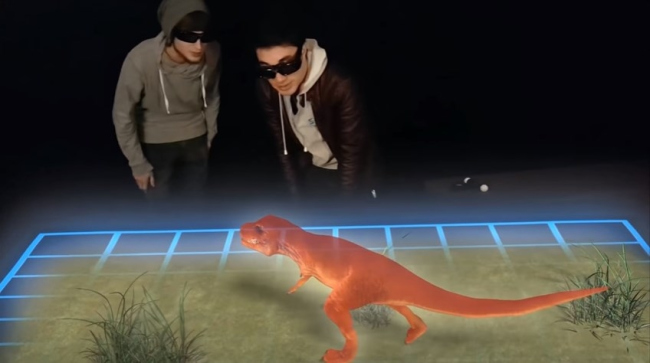�������� �� ������ World′s First Hologram Table, �����: Euclideon Holographics