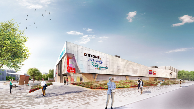 "Golden Babylon Otradnoe" shopping mall � Blank Architects