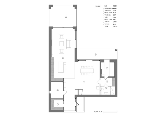  WH Residence.   M3 Architects