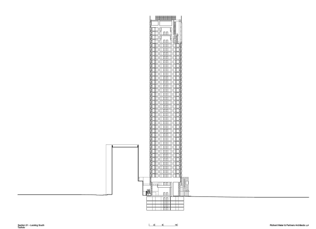 Башня Rothschild Tower © Richard Meier & Partners Architects