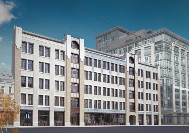 Contest project of renovating the First Exemplary Printing Works. Building 3 � ABV Group