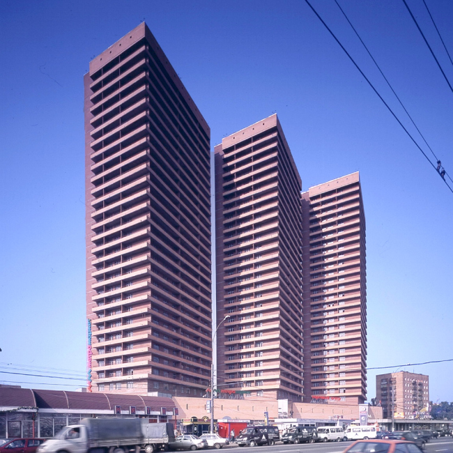 Residential complex on Dmitrovskoe Highway. Photo by courtesy of "Ostozhenka" Bureau