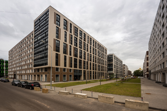 "Tsarskaya Stolitsa" housing complex  Evgeny Gerasimov and Partners