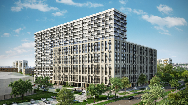 Housing complex at the Mikhailova Street � Olimpproekt Group