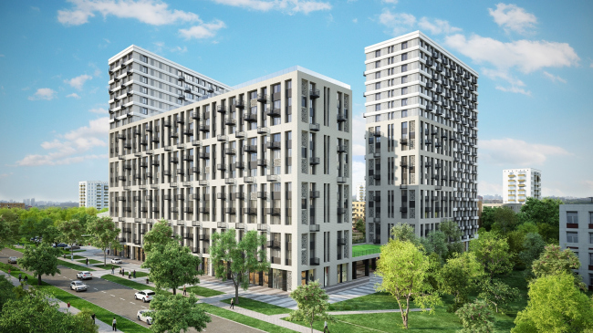 Housing complex at the Mikhailova Street � Olimpproekt Group