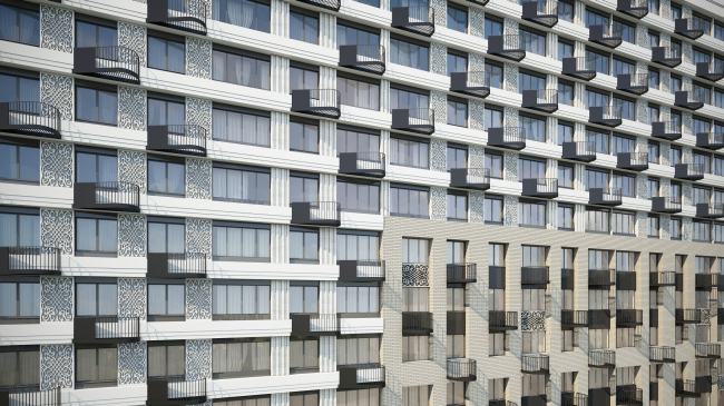 Housing complex at the Mikhailova Street � Olimpproekt Group