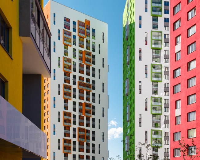 "Malevich" housing complex. OSA. Photograph � Maxim Loskutov