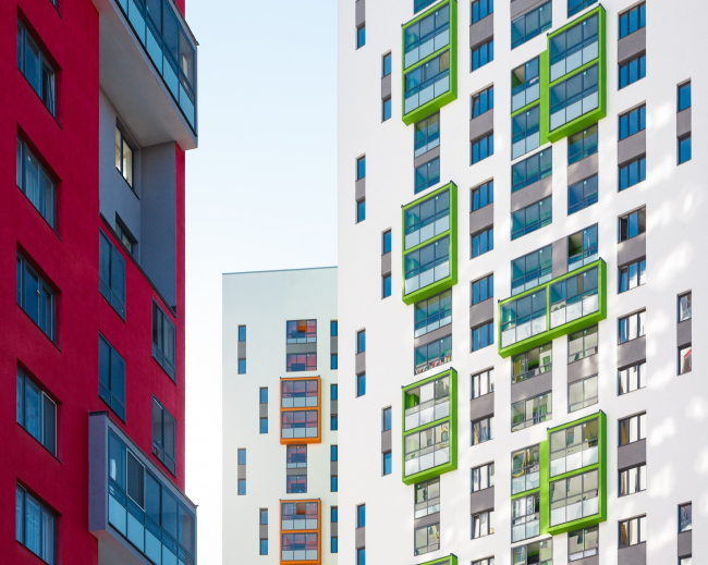 "Malevich" housing complex. OSA. Photograph � Maxim Loskutov