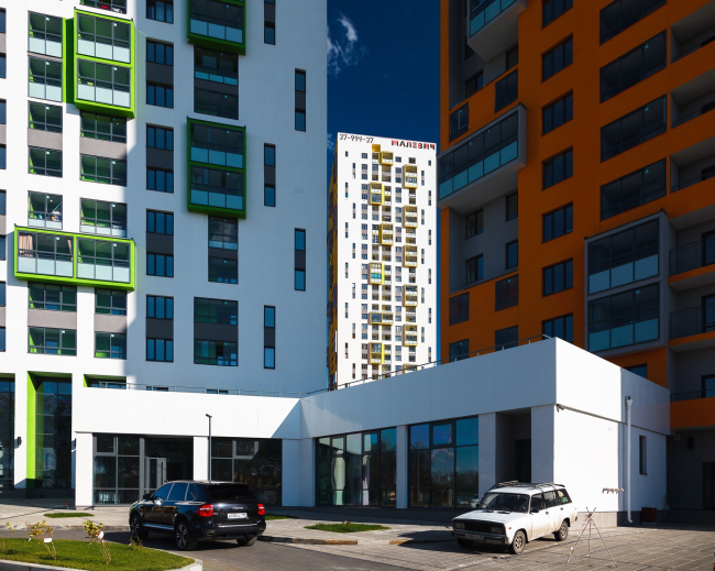 "Malevich" housing complex. OSA. Photograph � Maxim Loskutov