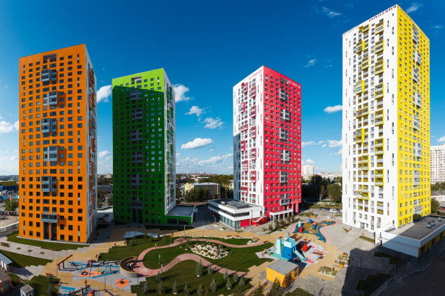 "Malevich" housing complex. OSA. Photograph � Maxim Loskutov