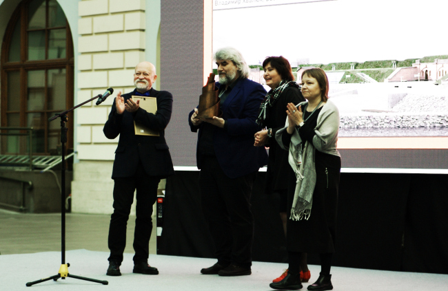 Вручение премии «Татлин» проектной группе «Риедер». Фотография © Алла Павликова