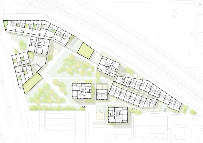 ����� �������� Zitronengelbe Häuser � PLAYstudio + YES studio