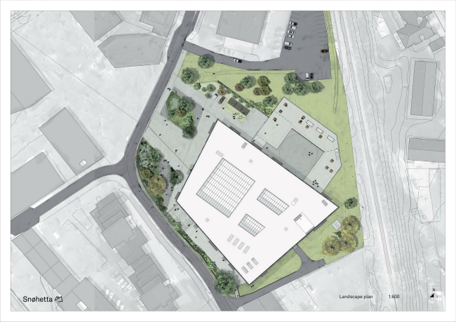 ��������� ������� ��������, ������ � ������� ����������� ������������ � Snøhetta