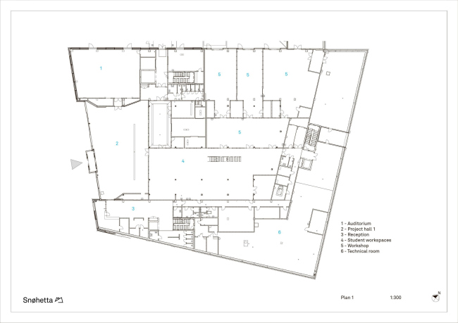 ��������� ������� ��������, ������ � ������� ����������� ������������ � Snøhetta