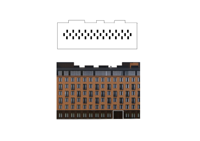 Комплекс апартаментов «Большевик» © IND Architects