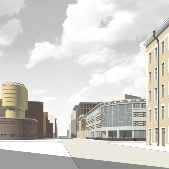Perspective view � Anatoly Stolyarchuk architects, 2017