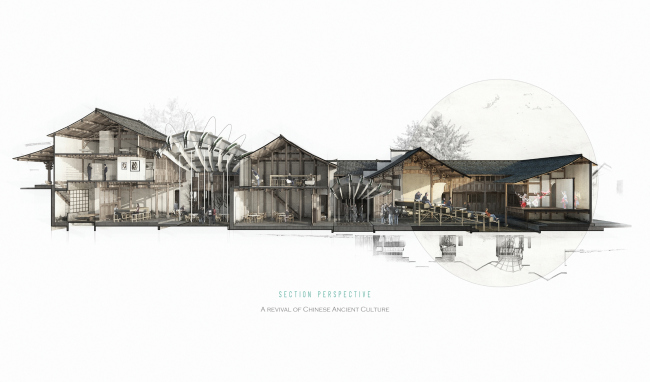 Renovation of Denggao Village. �����: Xinyuan Cao, Mahlum (���)