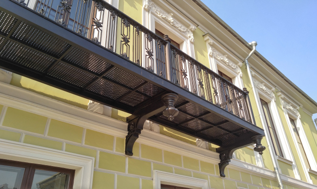 Restoration of the Dolgorukovykh-Bobrinskikh manor house on the Malaya Dmitrovka Street. Ginsburg Architects. Photograph � Julia Tarabarina, Archi.ru