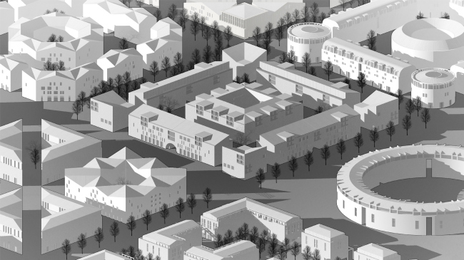 Fragment of residential area in Pushkin � Studio 44