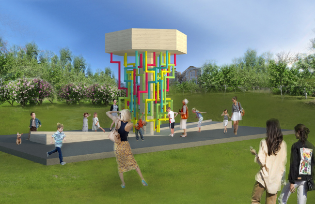 The Sretensky Hill. Project � Alina Rakhmatullina, Wowhaus