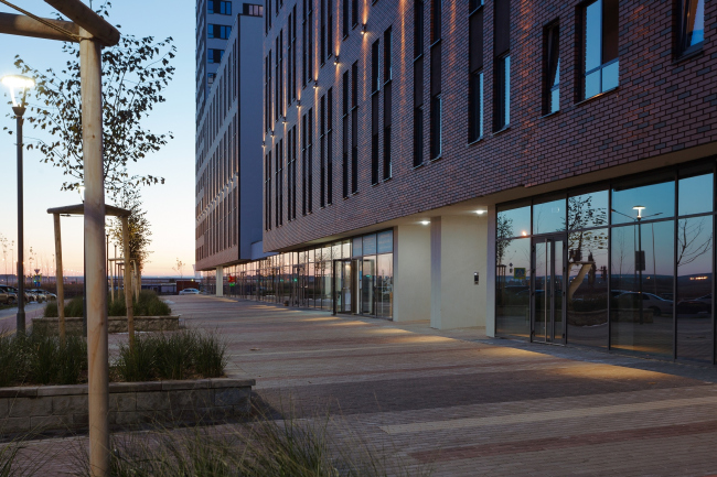 The residential block in "Solnechny" neighborhood  OSAArchitects