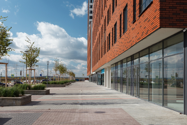 The residential block in "Solnechny" neighborhood  OSAArchitects