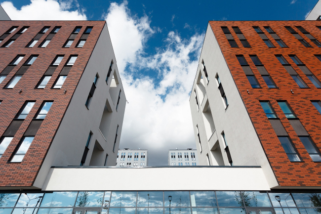 The residential block in "Solnechny" neighborhood  OSAArchitects