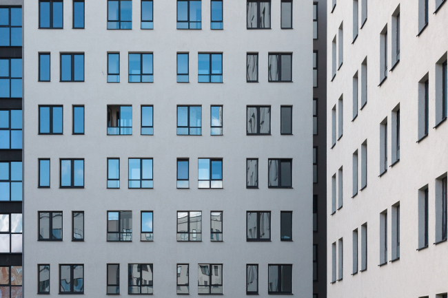 The residential block in "Solnechny" neighborhood  OSAArchitects