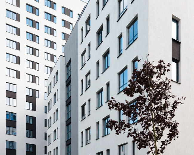 The residential block in "Solnechny" neighborhood � OSAArchitects