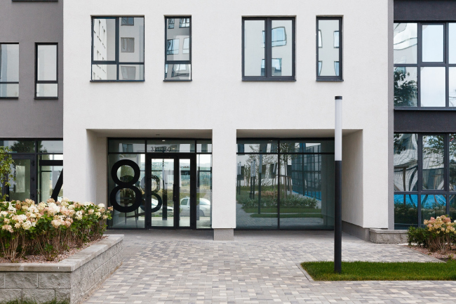 The residential block in "Solnechny" neighborhood � OSAArchitects