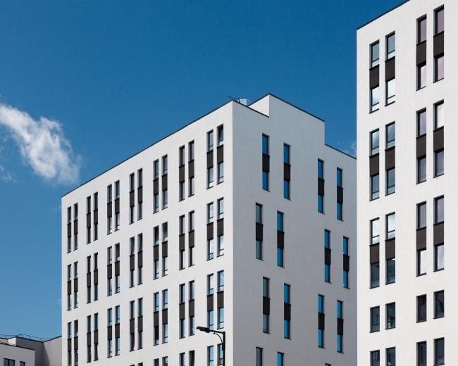 The residential block in "Solnechny" neighborhood � OSAArchitects