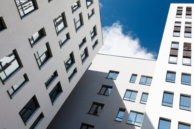 The residential block in "Solnechny" neighborhood  OSAArchitects