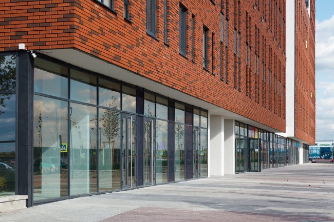 The residential block in "Solnechny" neighborhood  OSAArchitects