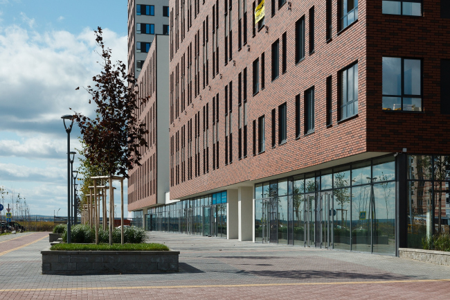 The residential block in "Solnechny" neighborhood � OSAArchitects