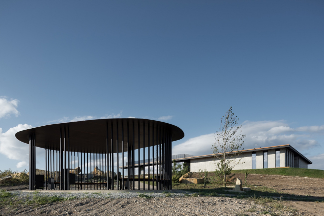 Winery in Haykadzor. Realization, 2013-2017, Kleinewelt Architekten. Photograph  Ilia Ivanov