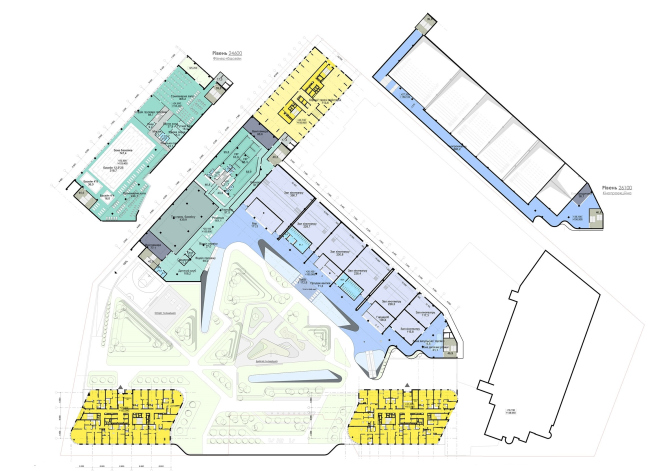 Smart Plaza housing complex. Notch +20.100 � Archimatika