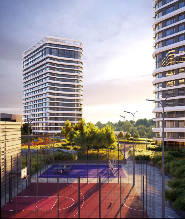 White Lines housing complex � Archimatika