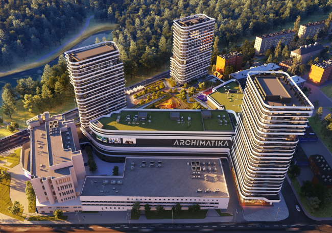 White Lines housing complex � Archimatika