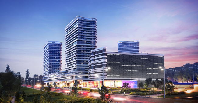 White Lines housing complex � Archimatika