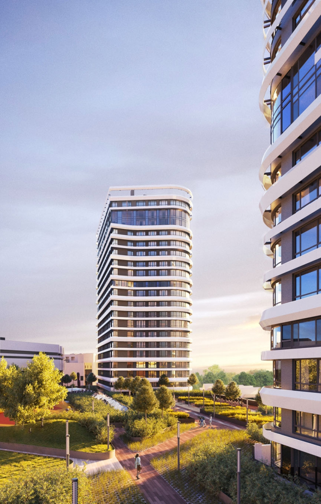 White Lines housing complex � Archimatika