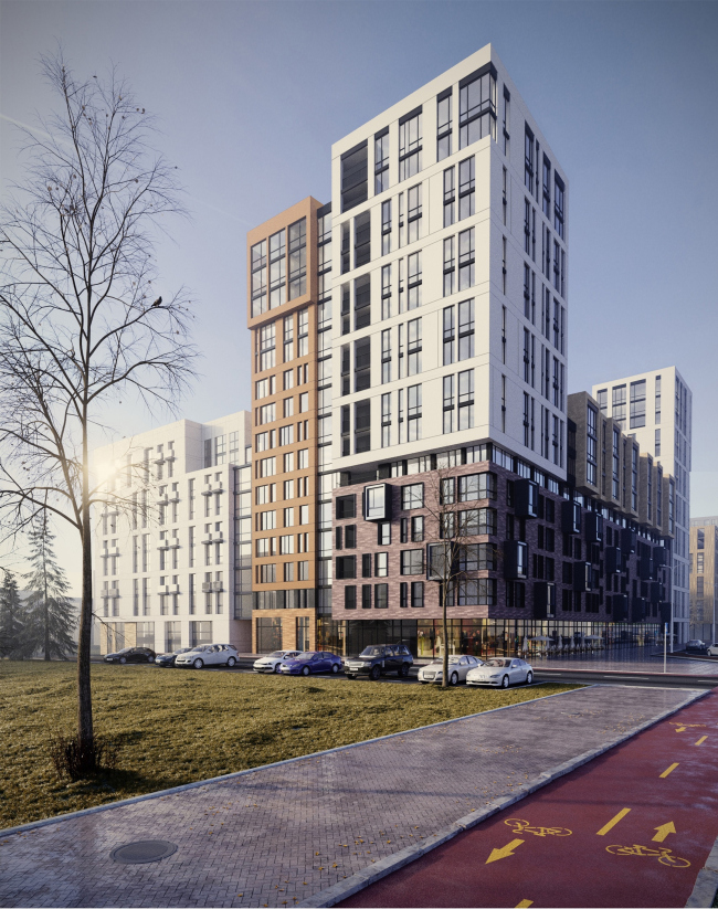 "Fayna Town" housing complex. First stage of construction � ARKHIMATIKA