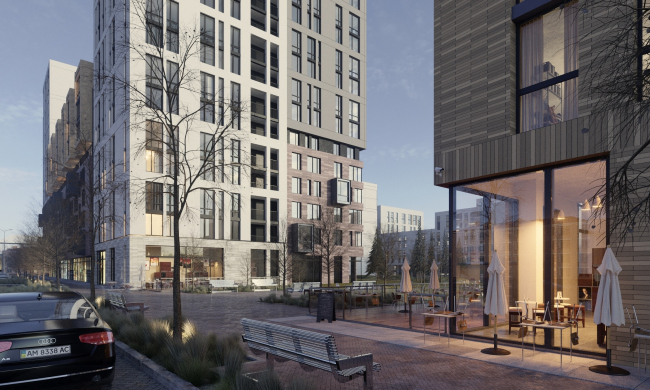"Fayna Town" housing complex. First stage of construction � ARKHIMATIKA