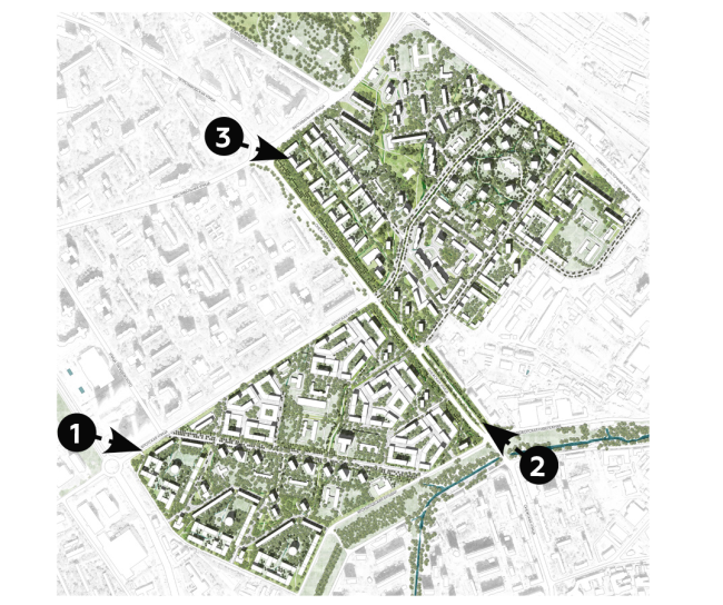 ��������� ��������� ������������ ������ � ��� �������, ������� � �������� + Valode & Pistre Architectes